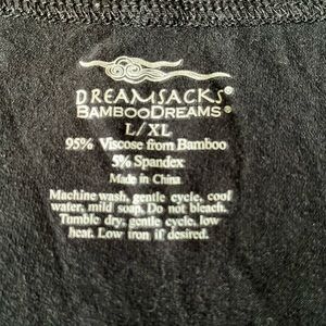 Dreamsacks bamboo dreams, size large, extra large, sleeveless waterfall wrap